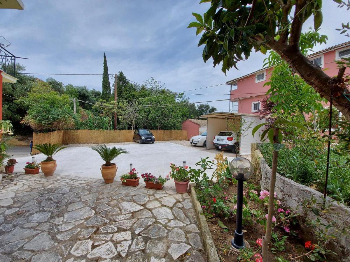 Niki Thalia Corfu Viros Apartment 2 Kastanéa Eksteriør billede